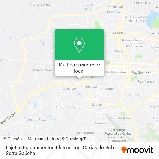Lujetec Equipamentos Eletrônicos mapa