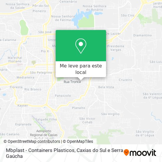 Mbplast - Containers Plasticos mapa