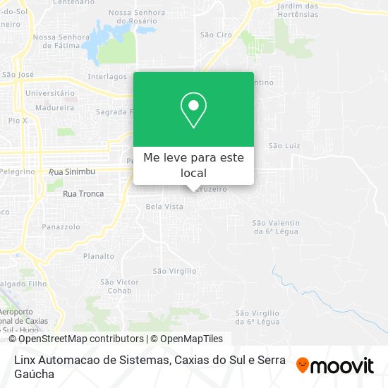 Linx Automacao de Sistemas mapa