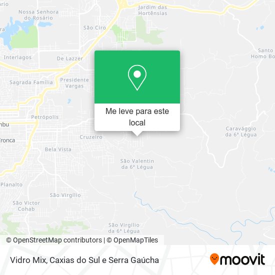 Vidro Mix mapa