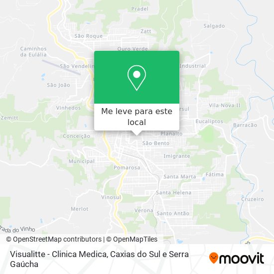 Visualitte - Clinica Medica mapa