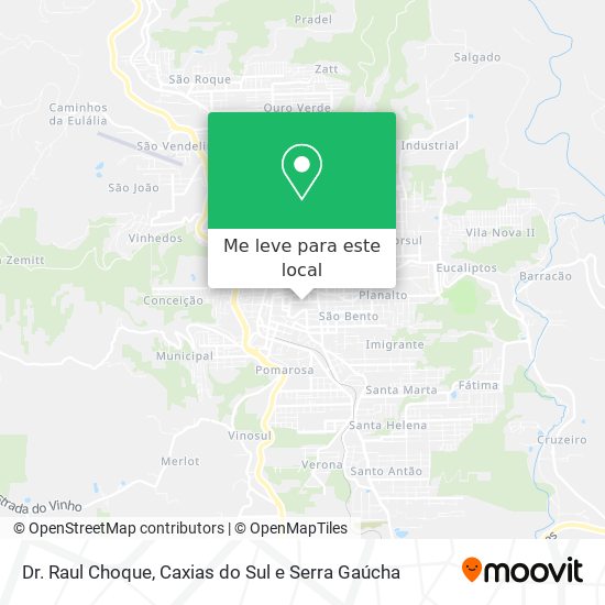 Dr. Raul Choque mapa