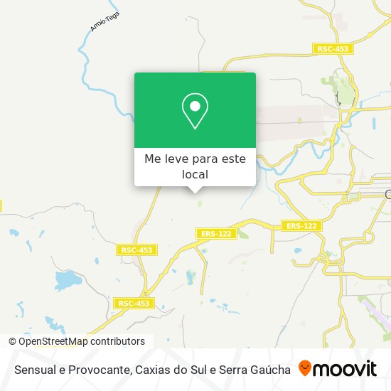 Sensual e Provocante mapa