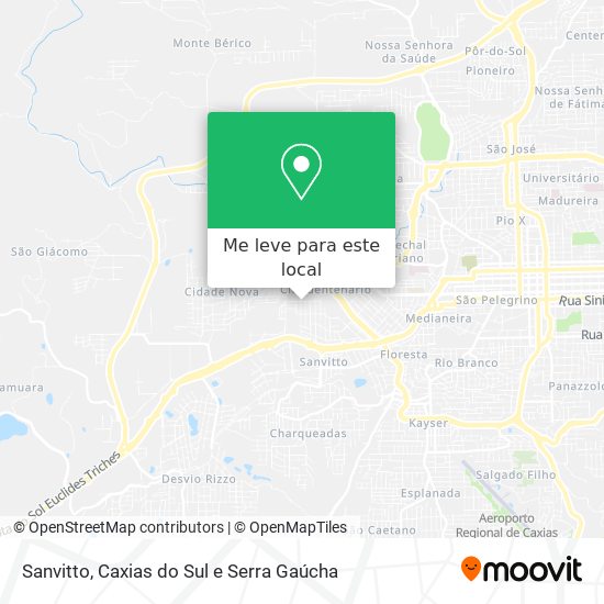 Sanvitto mapa