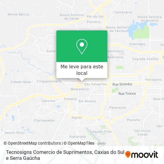 Tecnosigns Comercio de Suprimentos mapa