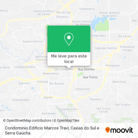 Condominio Edificio Marcos Travi mapa