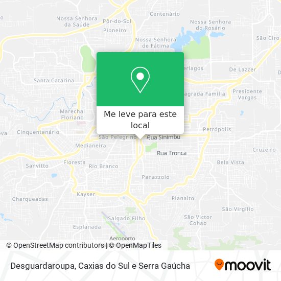 Desguardaroupa mapa