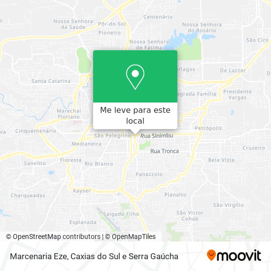 Marcenaria Eze mapa