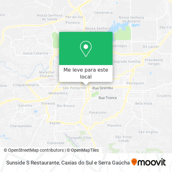 Sunside S Restaurante mapa