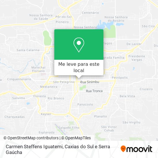 Carmen Steffens Iguatemi mapa