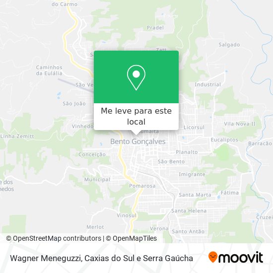 Wagner Meneguzzi mapa