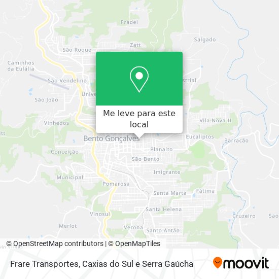 Frare Transportes mapa