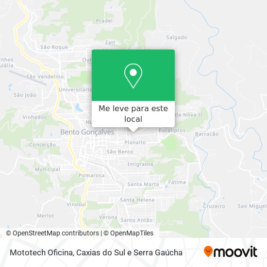 Mototech Oficina mapa