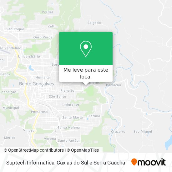 Suptech Informática mapa
