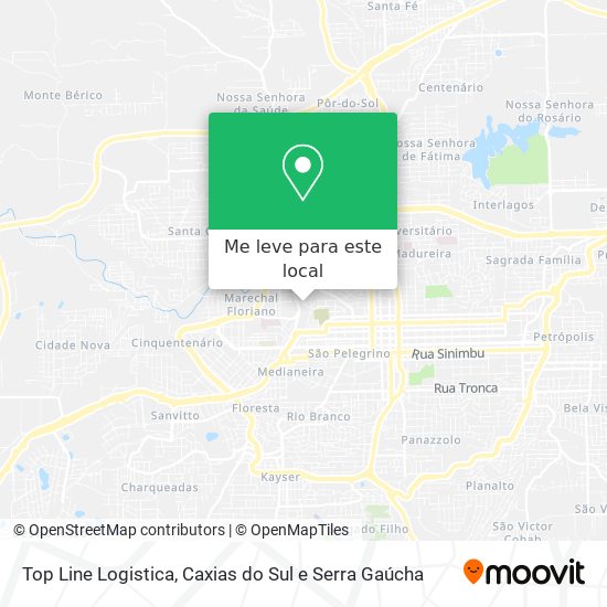 Top Line Logistica mapa