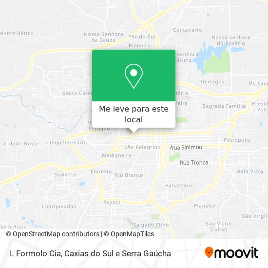 L Formolo Cia mapa