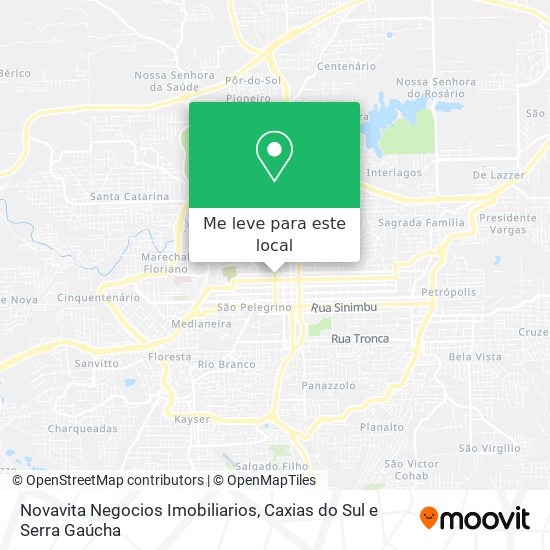 Novavita Negocios Imobiliarios mapa