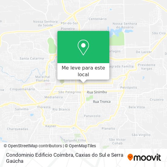 Condominio Edificio Coimbra mapa