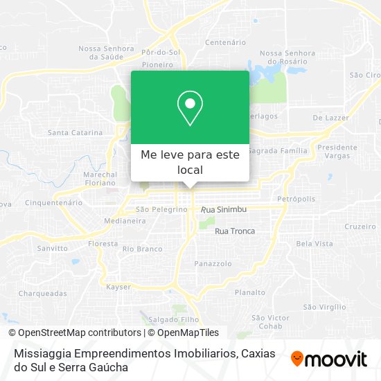 Missiaggia Empreendimentos Imobiliarios mapa