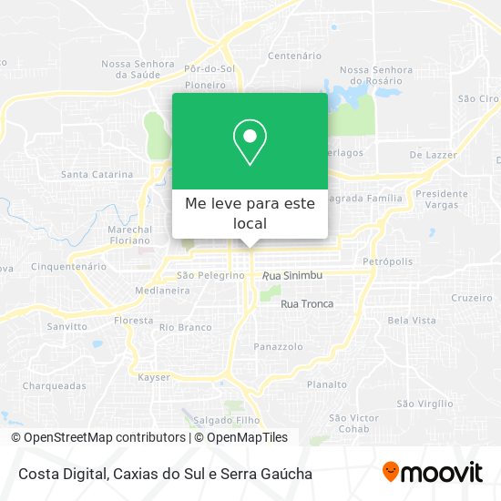 Costa Digital mapa