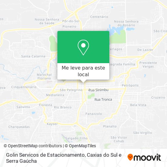 Golin Servicos de Estacionamento mapa
