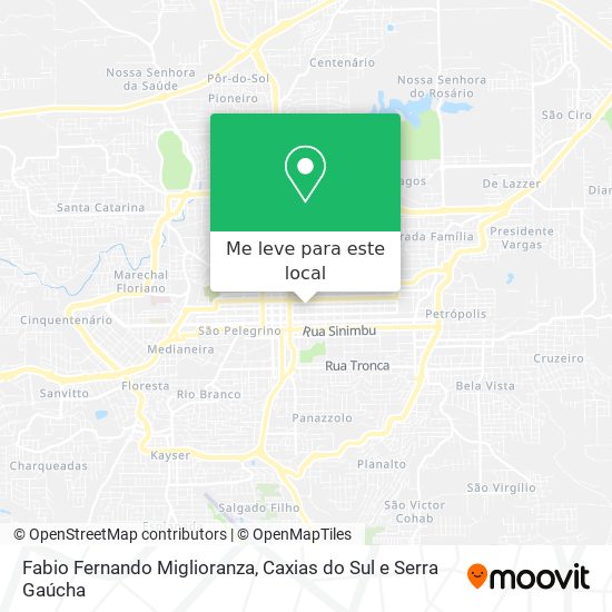 Fabio Fernando Miglioranza mapa