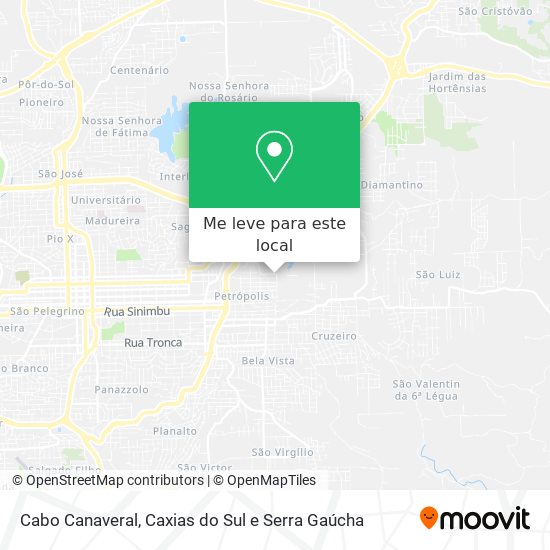 Cabo Canaveral mapa
