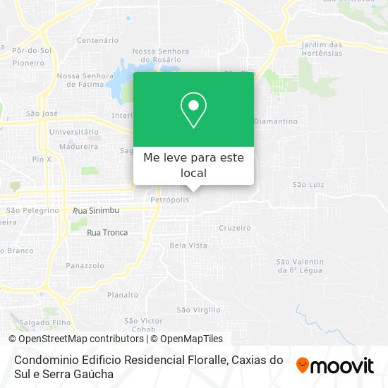 Condominio Edificio Residencial Floralle mapa