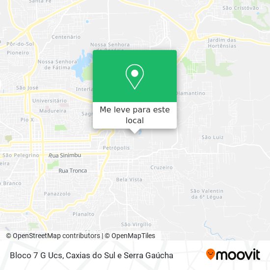 Bloco 7 G Ucs mapa