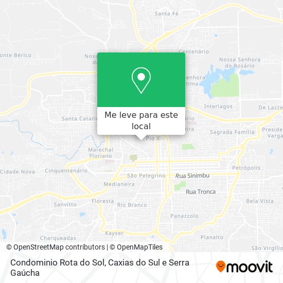 Condominio Rota do Sol mapa