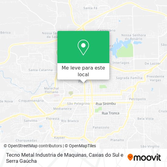 Tecno Metal Industria de Maquinas mapa