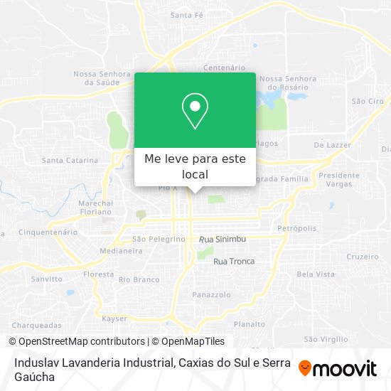 Induslav Lavanderia Industrial mapa
