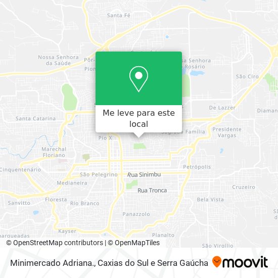 Minimercado Adriana. mapa