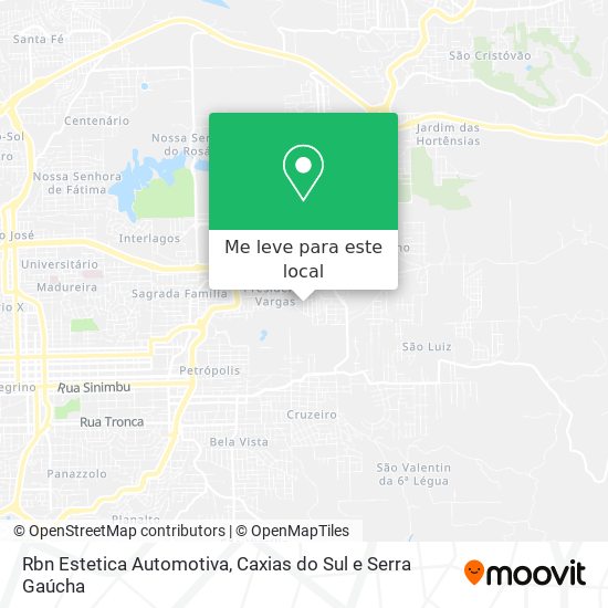 Rbn Estetica Automotiva mapa