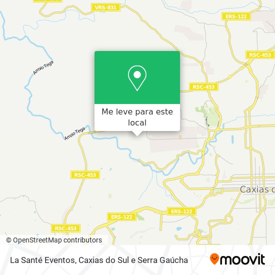 La Santé Eventos mapa