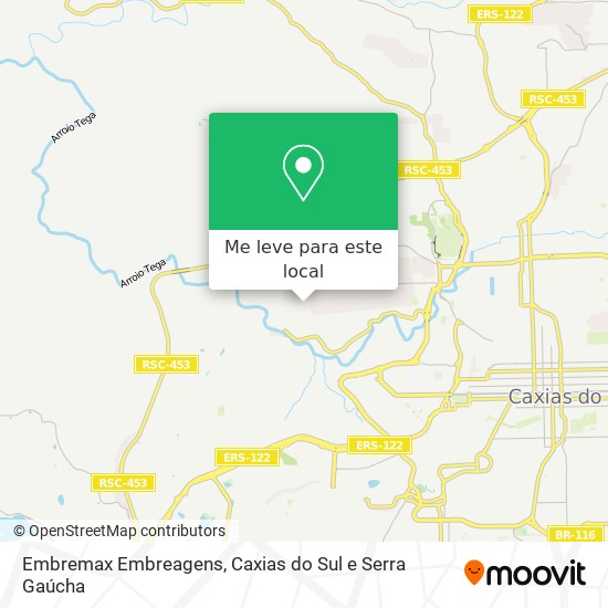 Embremax Embreagens mapa