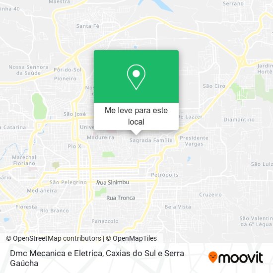 Dmc Mecanica e Eletrica mapa