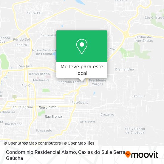 Condominio Residencial Alamo mapa