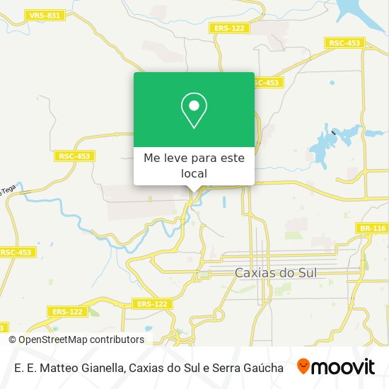 E. E. Matteo Gianella mapa