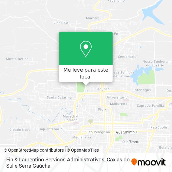 Fin & Laurentino Servicos Administrativos mapa