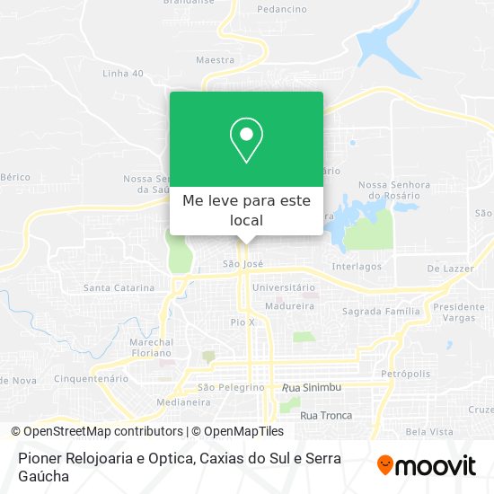 Pioner Relojoaria e Optica mapa