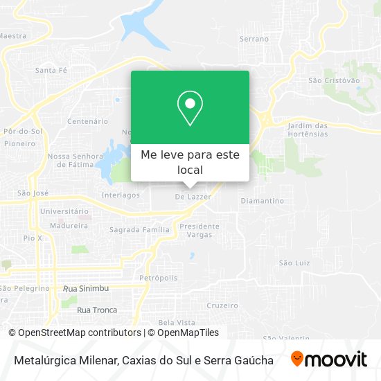 Metalúrgica Milenar mapa