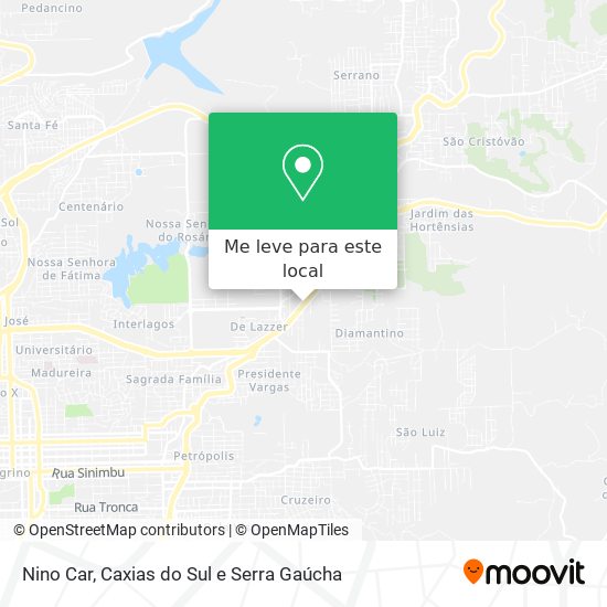 Nino Car mapa