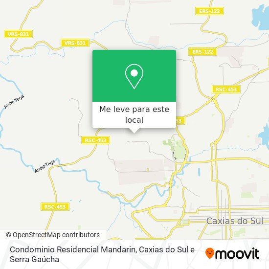 Condominio Residencial Mandarin mapa