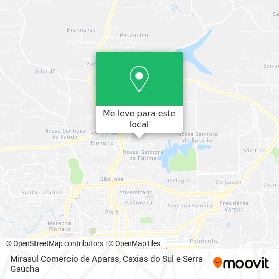 Mirasul Comercio de Aparas mapa