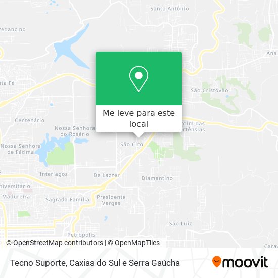 Tecno Suporte mapa
