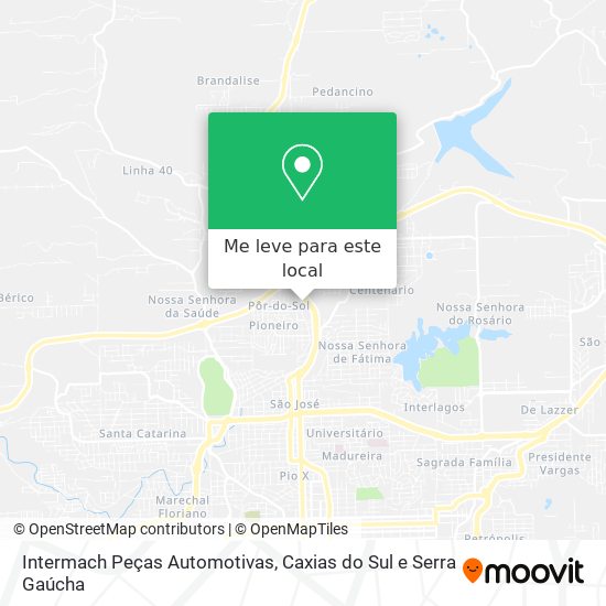 Intermach Peças Automotivas mapa
