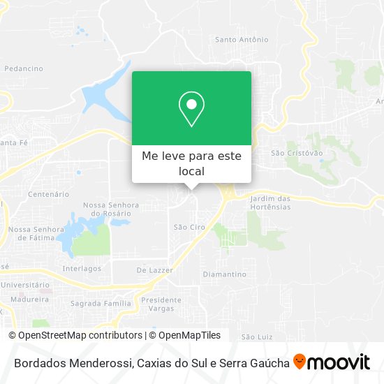 Bordados Menderossi mapa