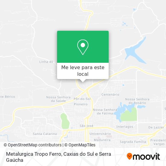 Metalurgica Tropo Ferro mapa