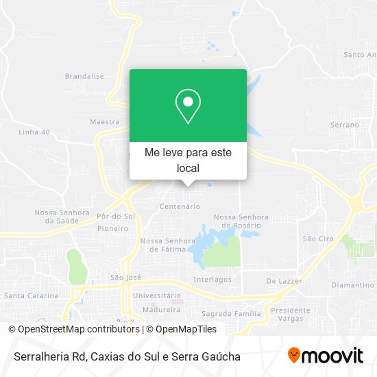 Serralheria Rd mapa